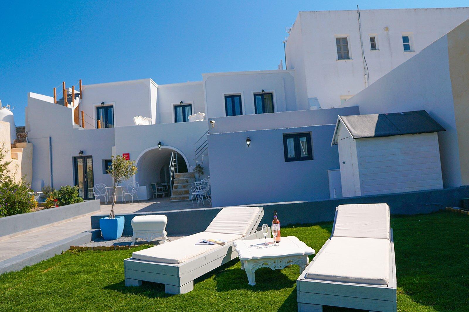 La Maltese Oia Luxury Suites Buitenkant foto