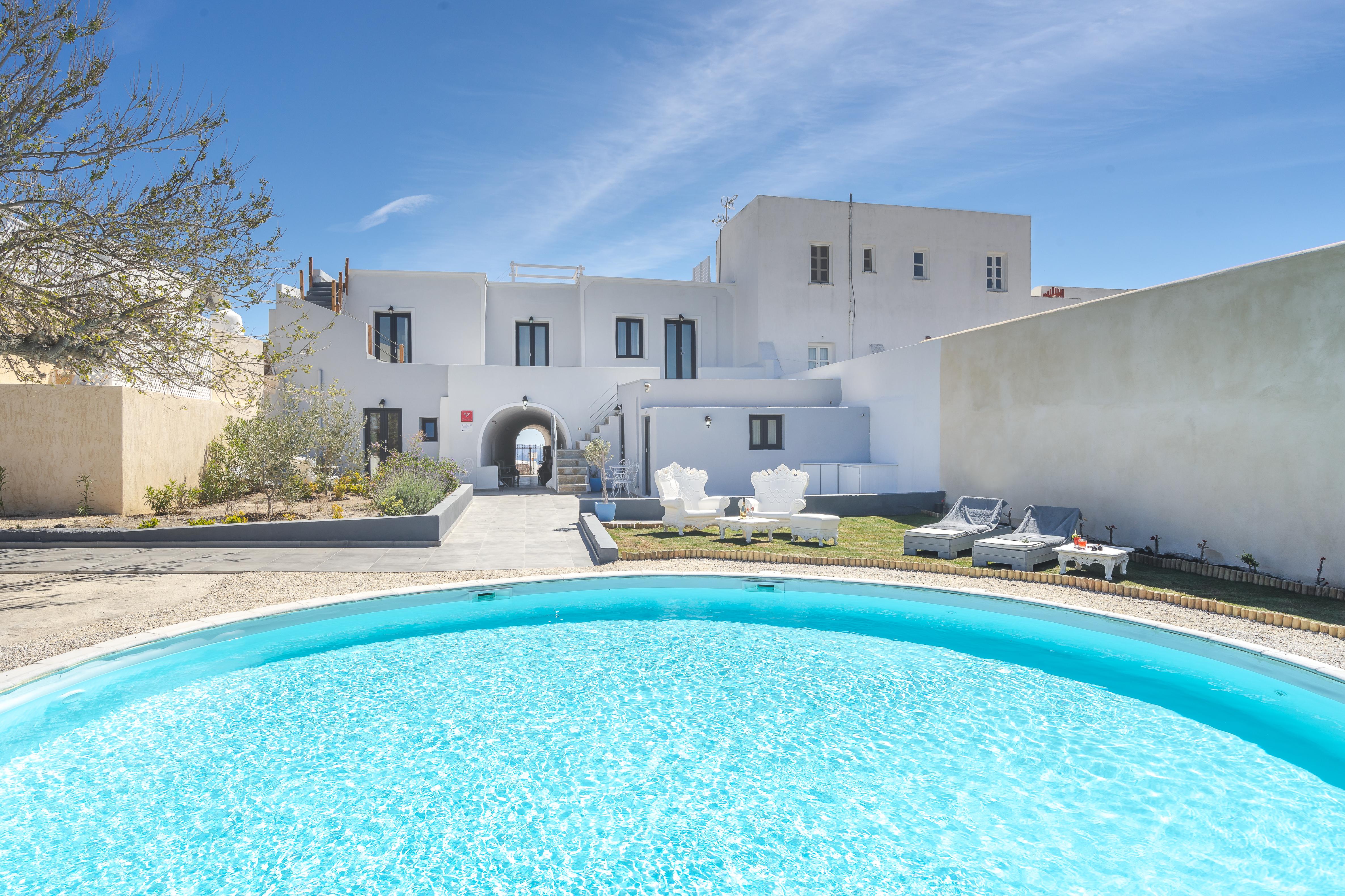 La Maltese Oia Luxury Suites Buitenkant foto