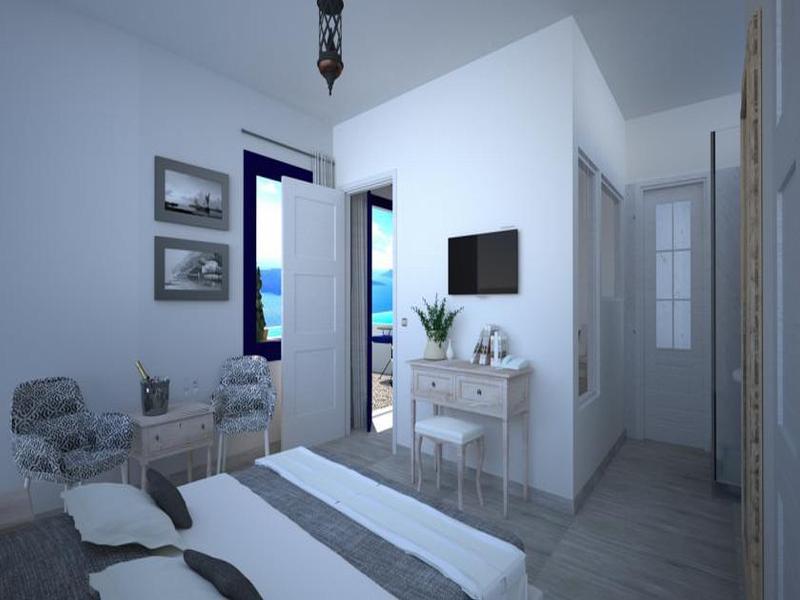 La Maltese Oia Luxury Suites Buitenkant foto